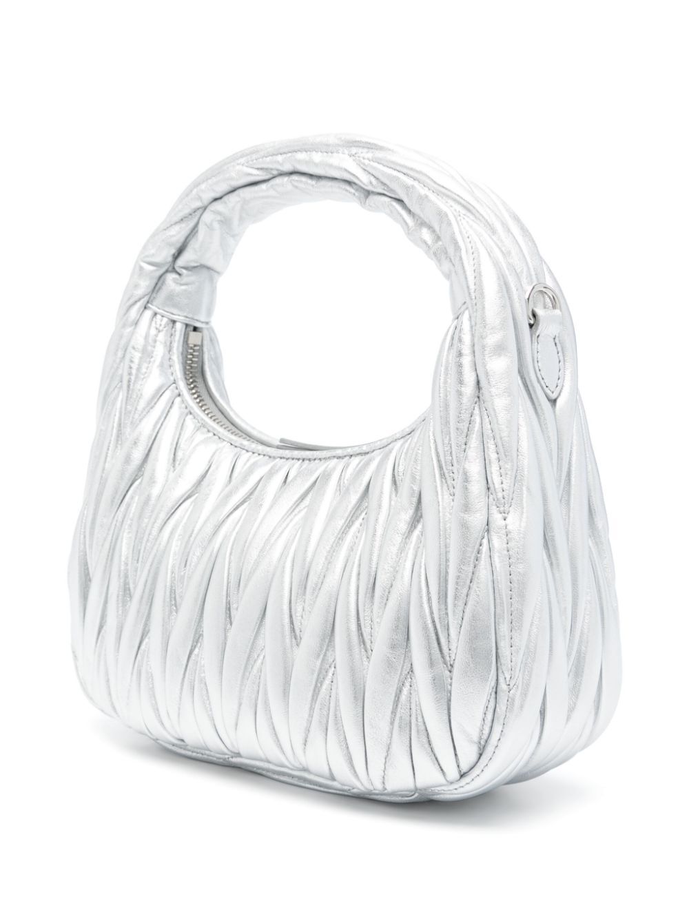 WANDER MATELASSÉ NAPPA LEATHER SMALL HOBO BAG