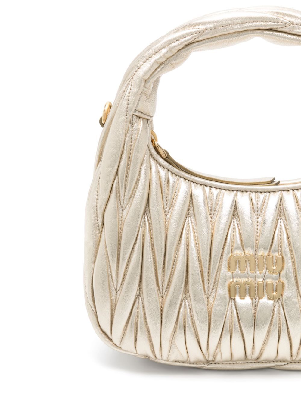 WANDER MATELASSÉ NAPPA LEATHER SMALL HOBO BAG