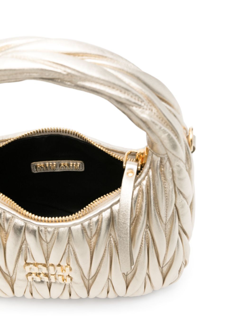 WANDER MATELASSÉ NAPPA LEATHER SMALL HOBO BAG