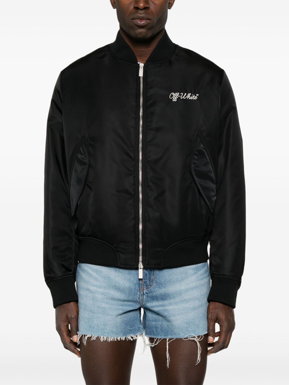 SCRIPT VARSITY JACKET