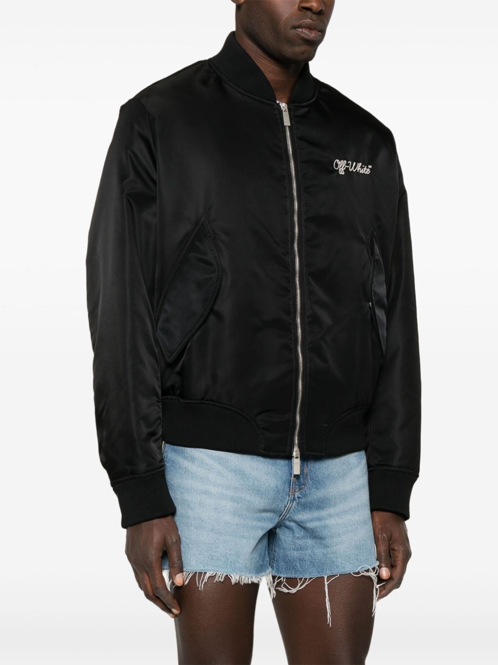 SCRIPT VARSITY JACKET