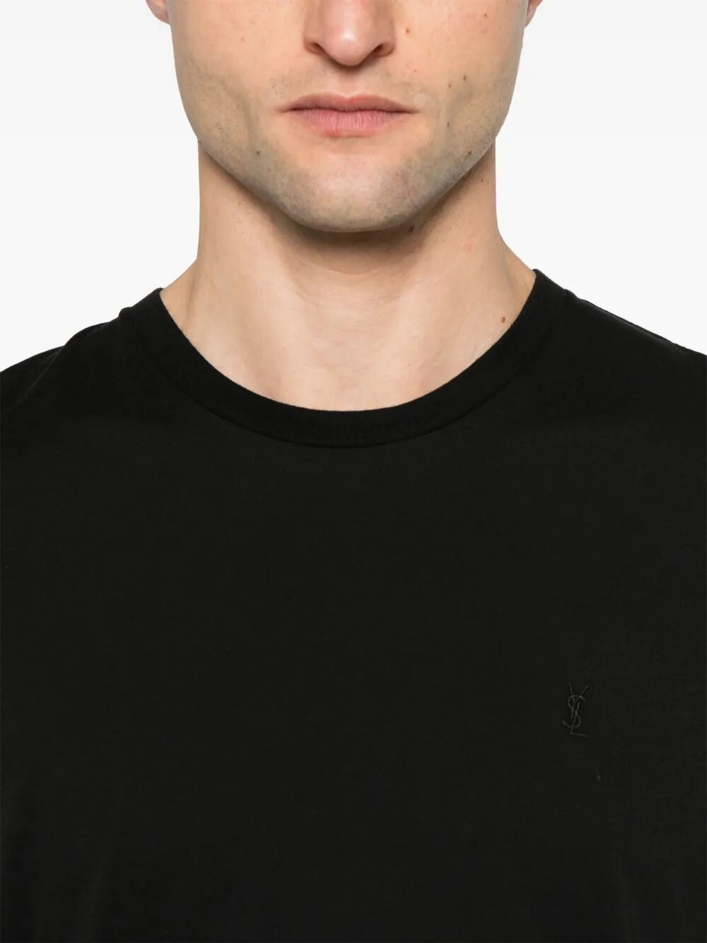 CASSANDRE EMBROIDERY COTTON T-SHIRT