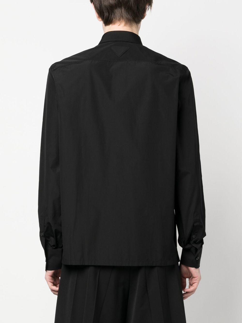 STRAIGHT-CUT COTTON SHIRT