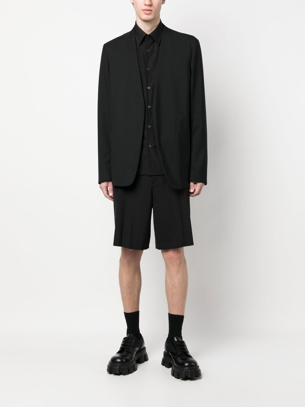 STRAIGHT-CUT COTTON SHIRT