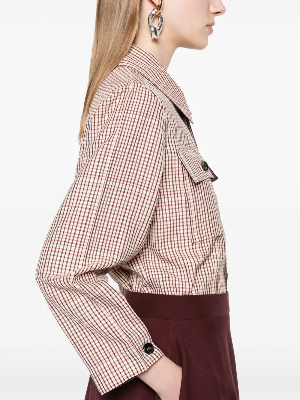 CHECK VISCOSE SHIRT