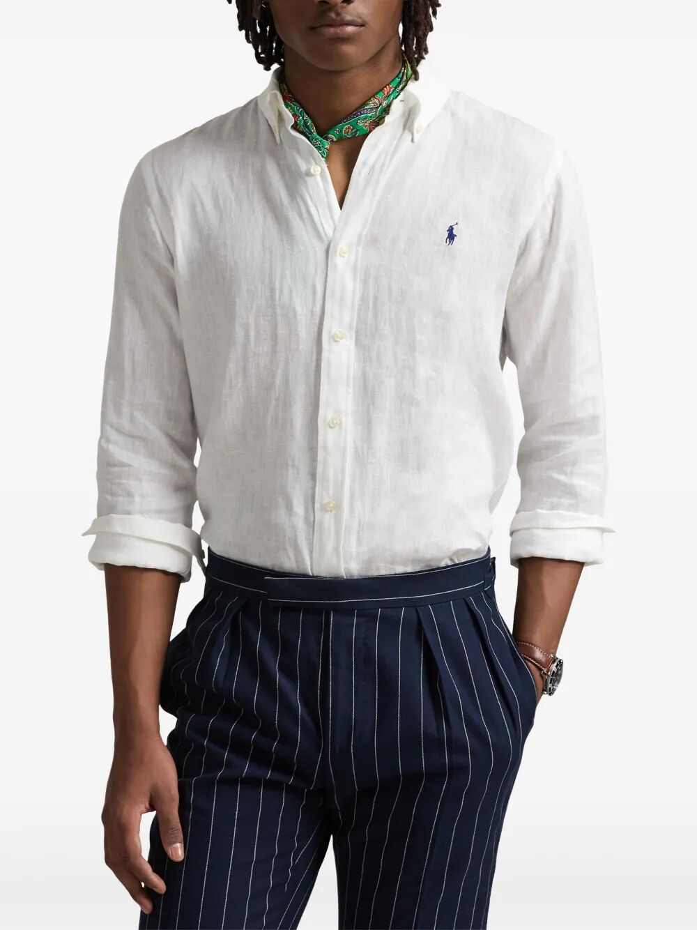 CUSTOM FIT LINEN SHIRT