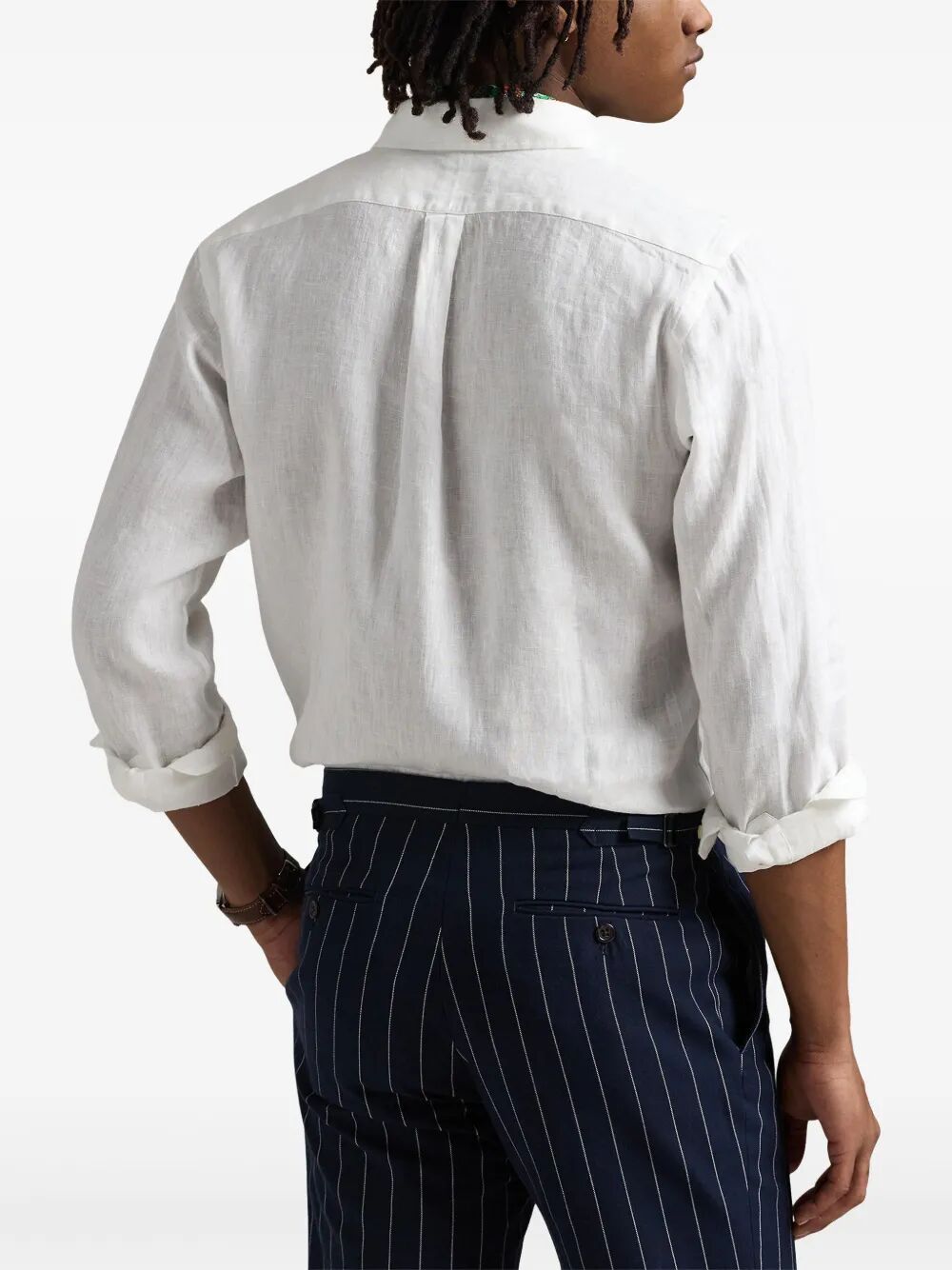 CUSTOM FIT LINEN SHIRT