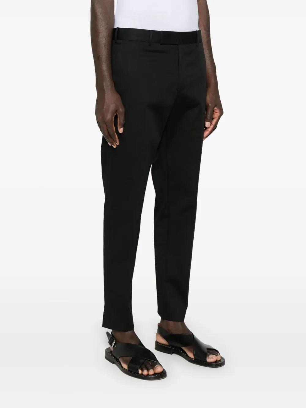 REBEL COTTON CHINO TROUSERS