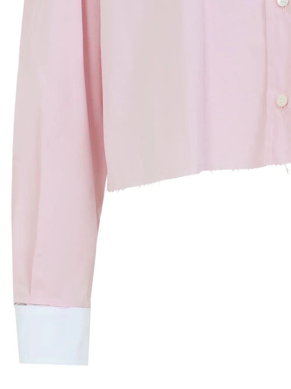 POPLIN CROPPED SHIRT