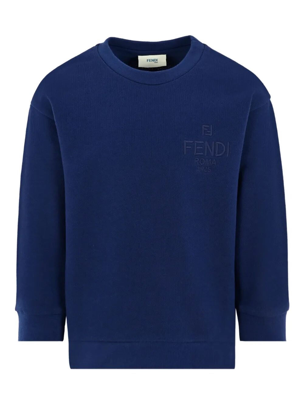 LOGO-EMBROIDERED COTTON SWEATSHIRT
