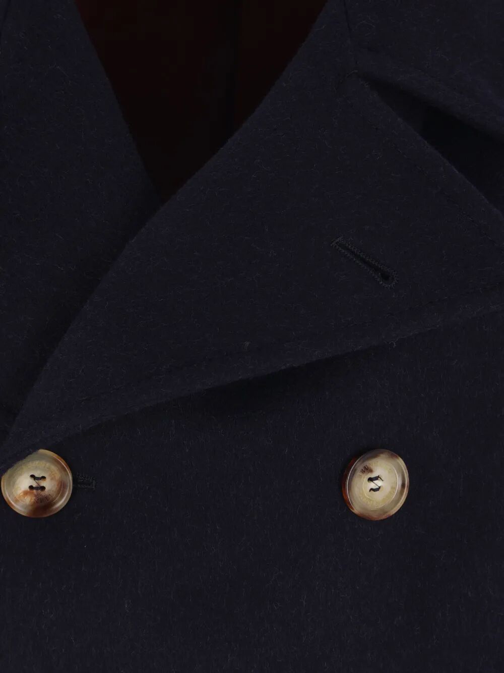 DOUBLE-BREASTED WOOL COAT