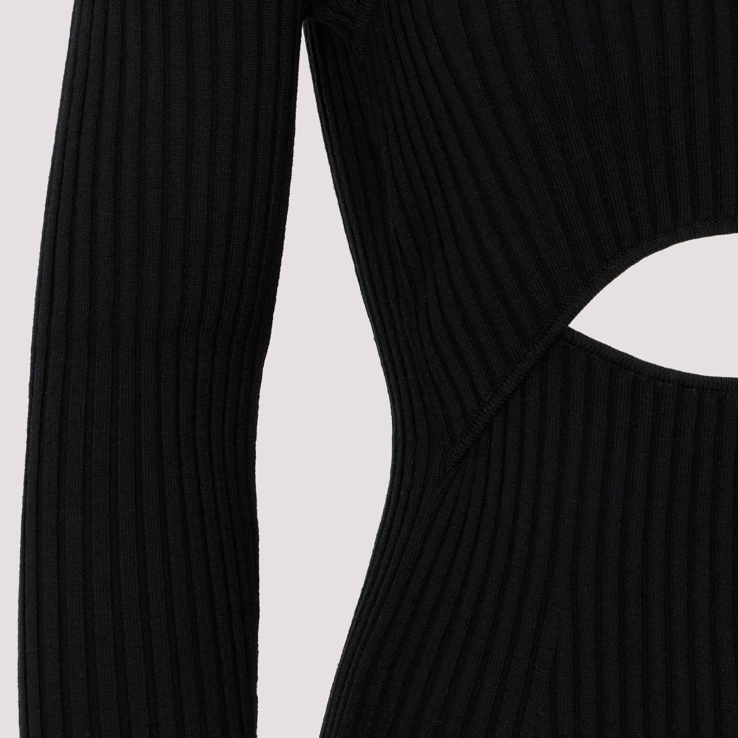 Contoured Ribs Dress