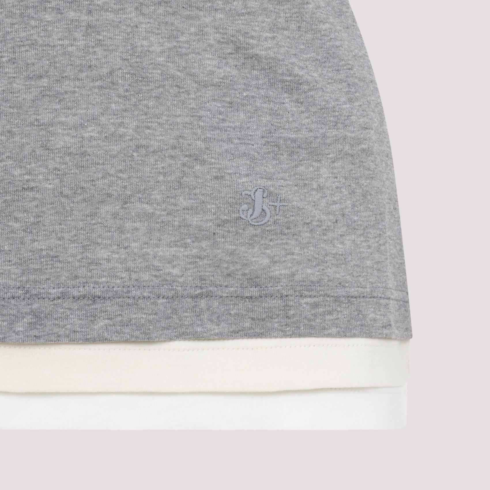 Jil Sander+ Kit Grey Cotton Tank Top