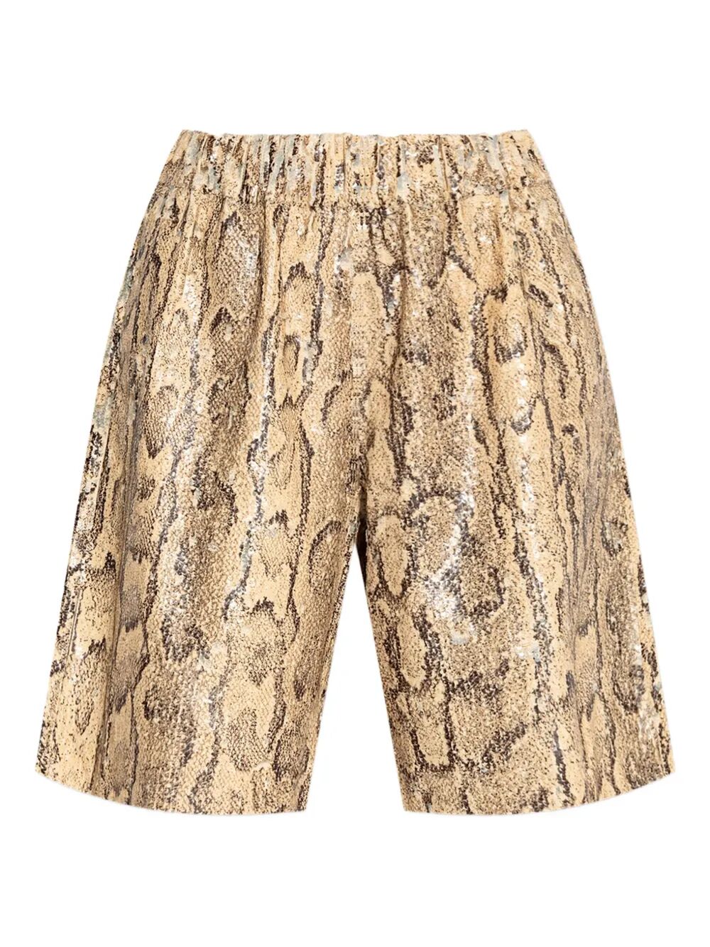POMY SEQUINS-EMBELLISHED SHORTS