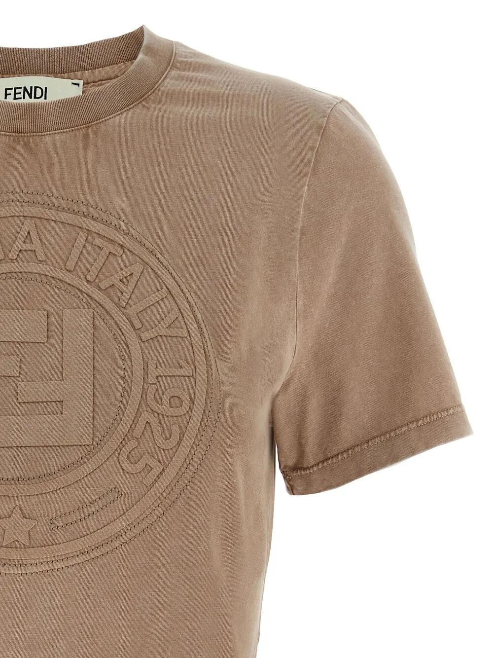 3D FENDI ROMA CROPPED T-SHIRT