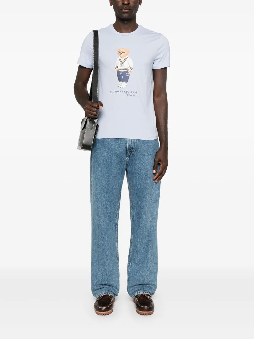 CUSTOM SLIM FIT POLO BEAR JERSEY T-SHIRT