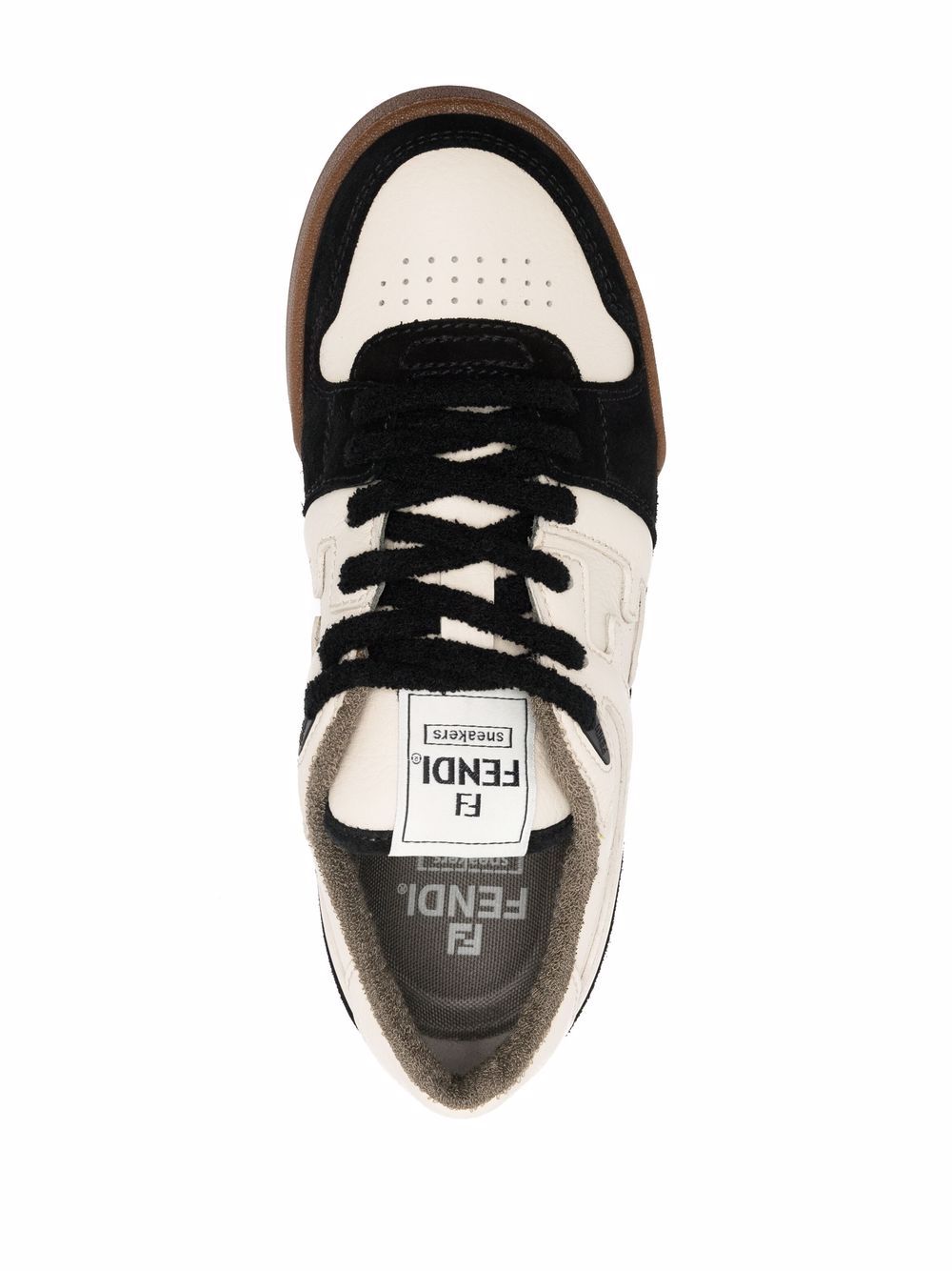 MATCH SUEDE AND LEATHER SNEAKERS