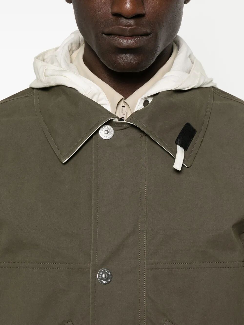 HOODED COTTON JACKET