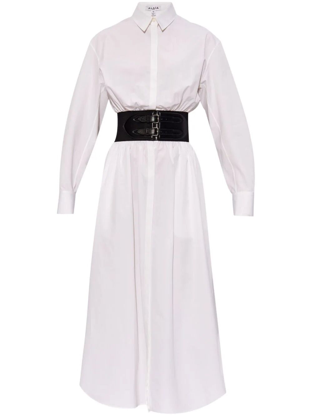 ABITO CAMICIA CON CINTURA