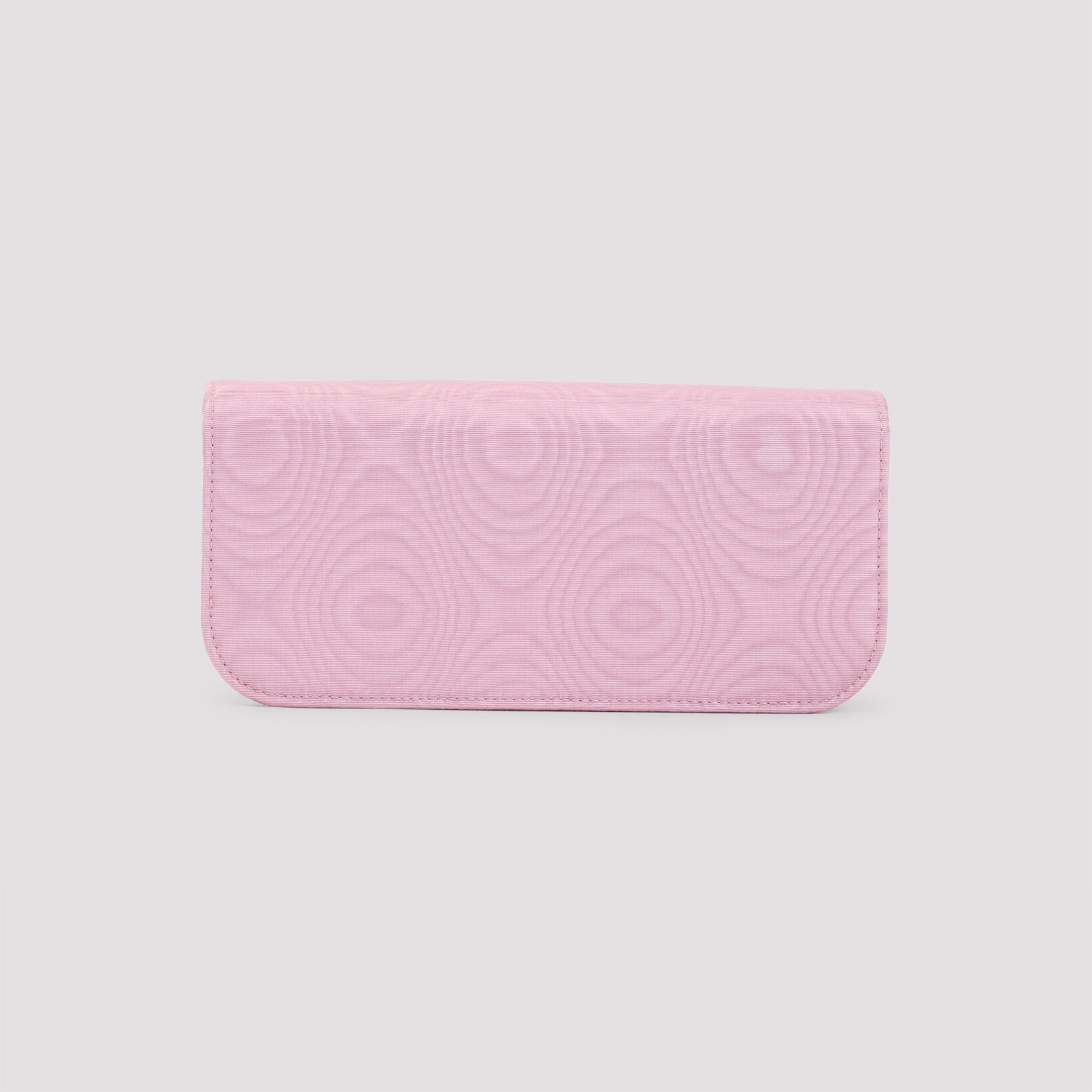 Moiré Textile Clutch