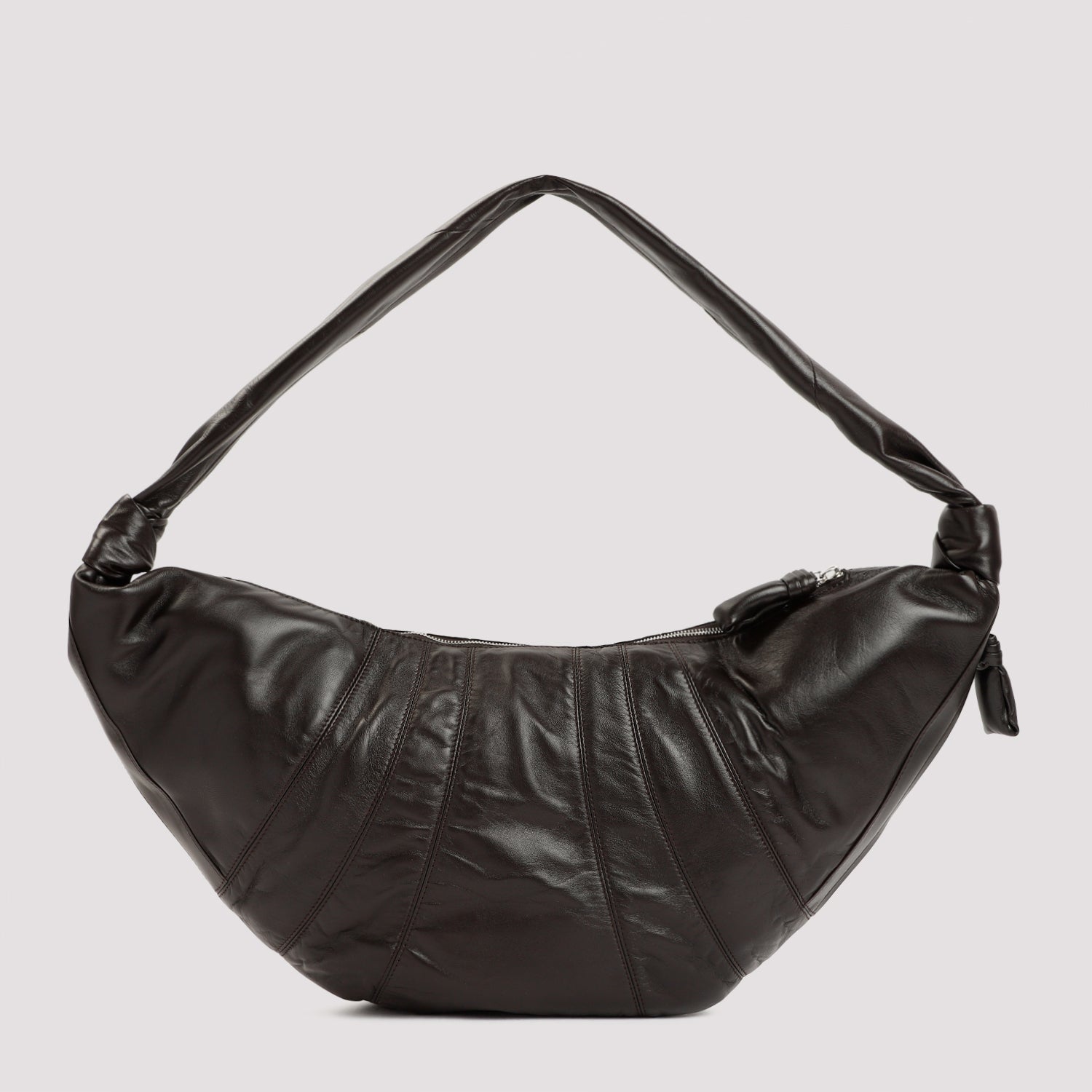 Leather Large Croissant Bag