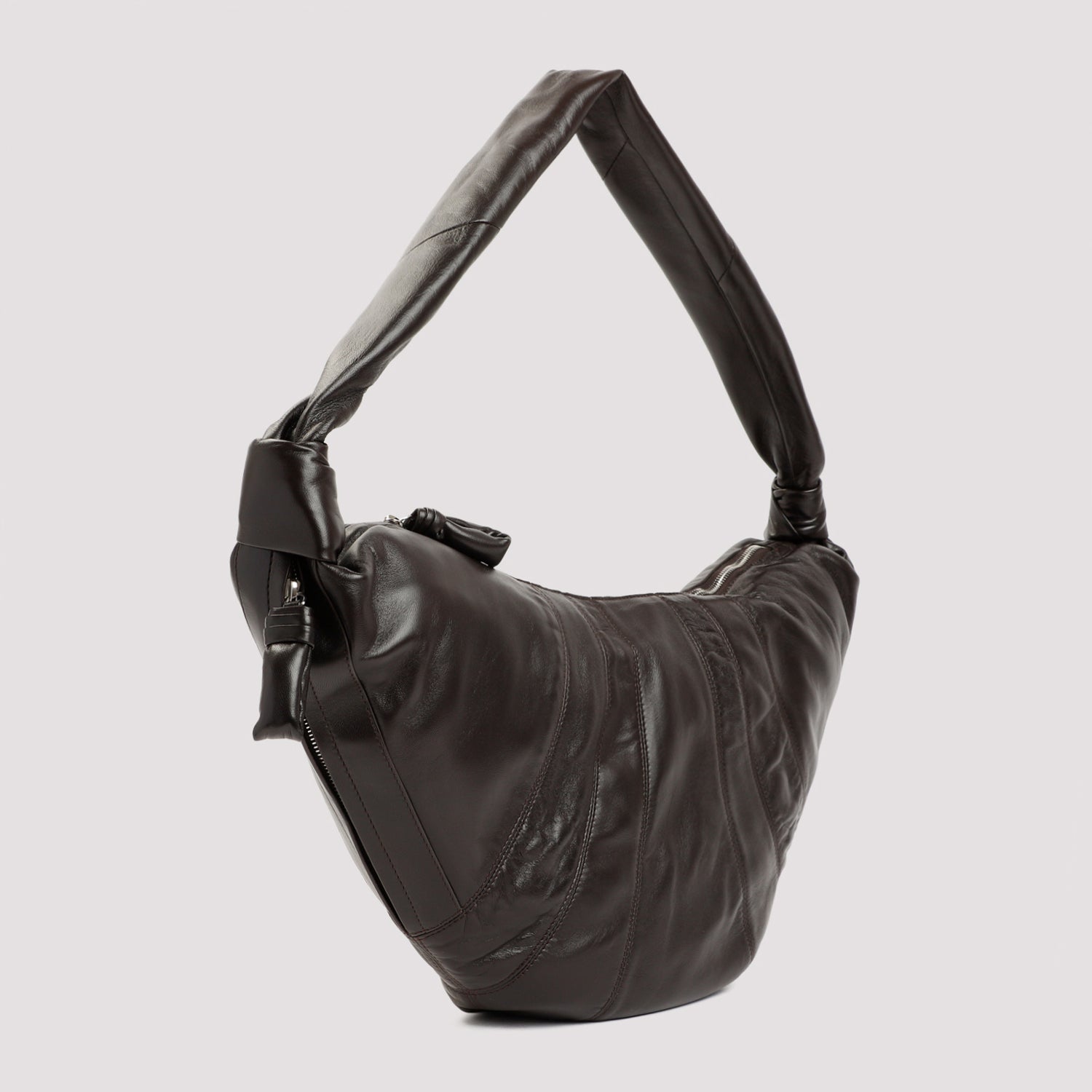 Leather Large Croissant Bag