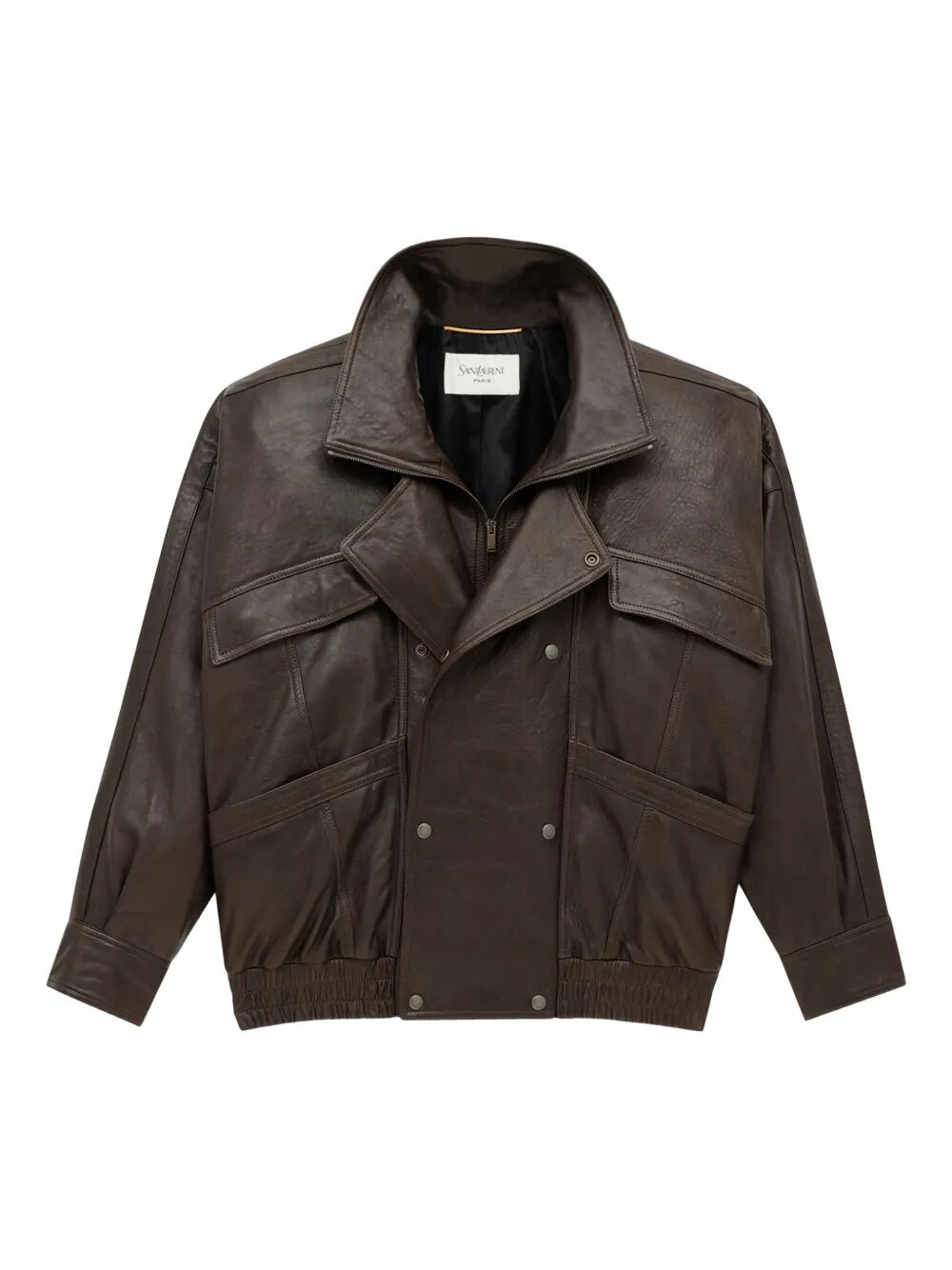 BOMBER JACKET IN BUBBLED LAMBSKIN