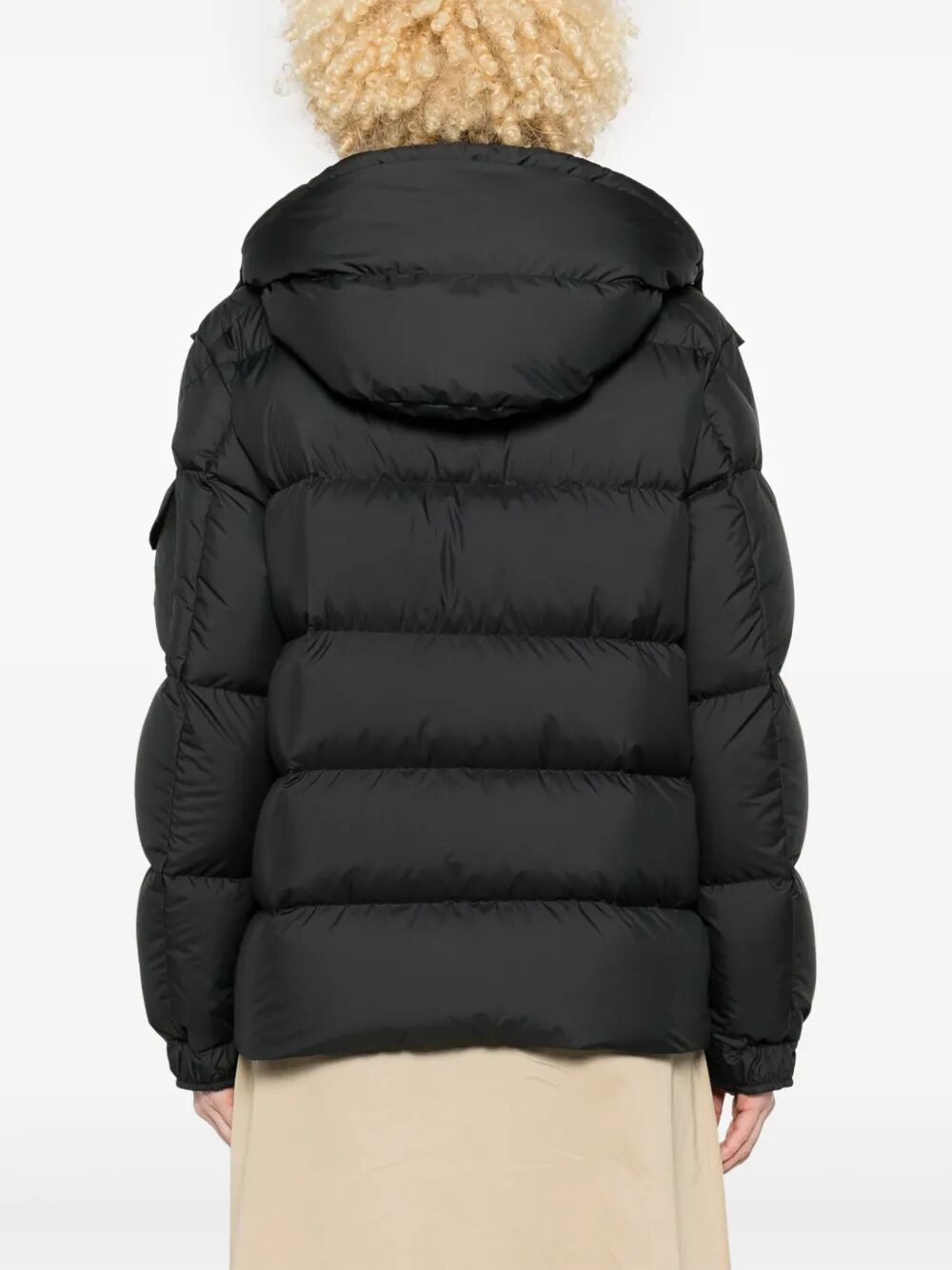 PIUMINO CORTO MONCLER MAYA 70 CON CAPPUCCIO