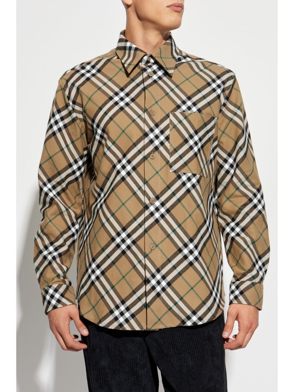 CAMICIA CHECK IN COTONE