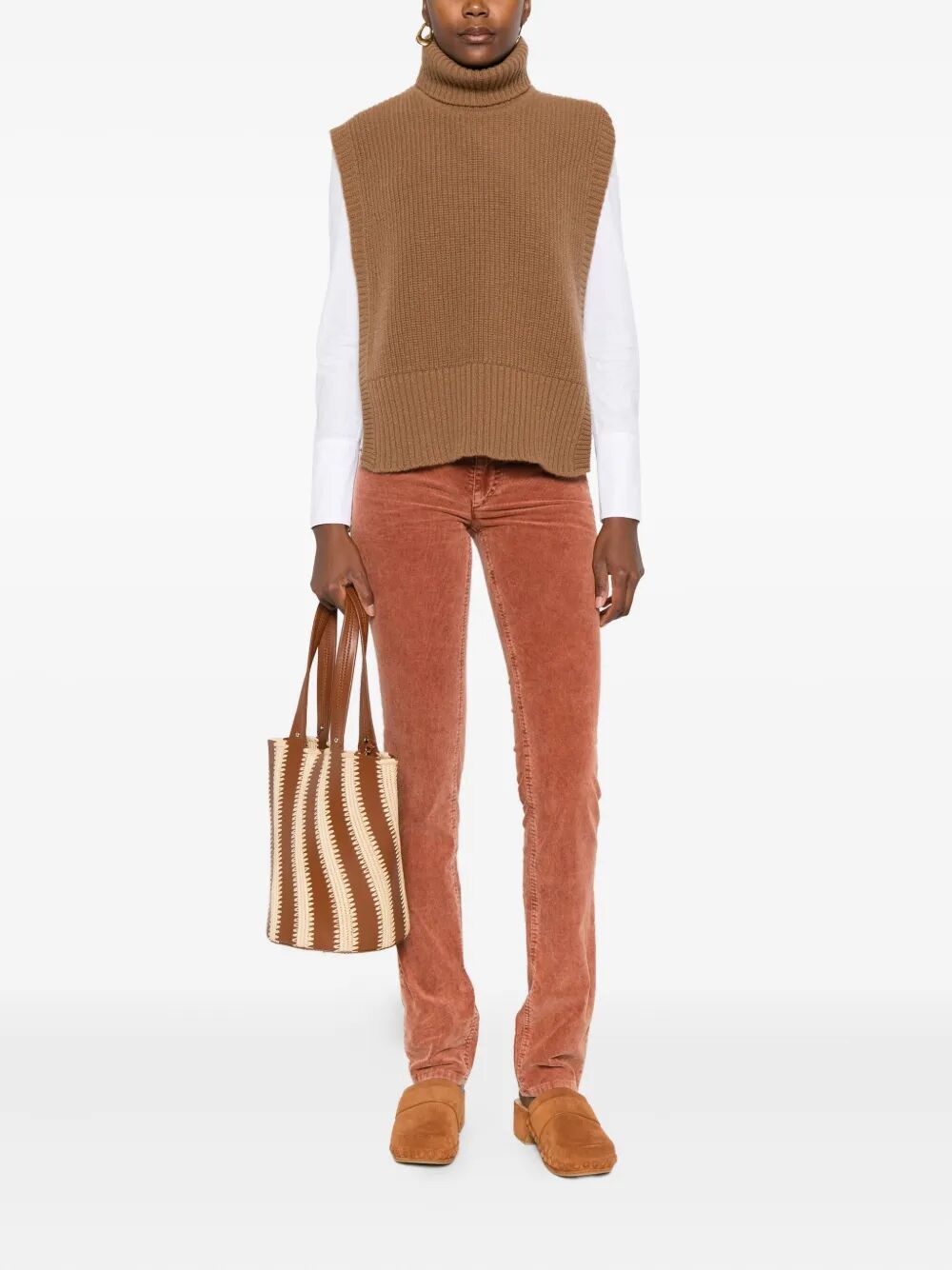 LENIYA CORDUROY TROUSERS