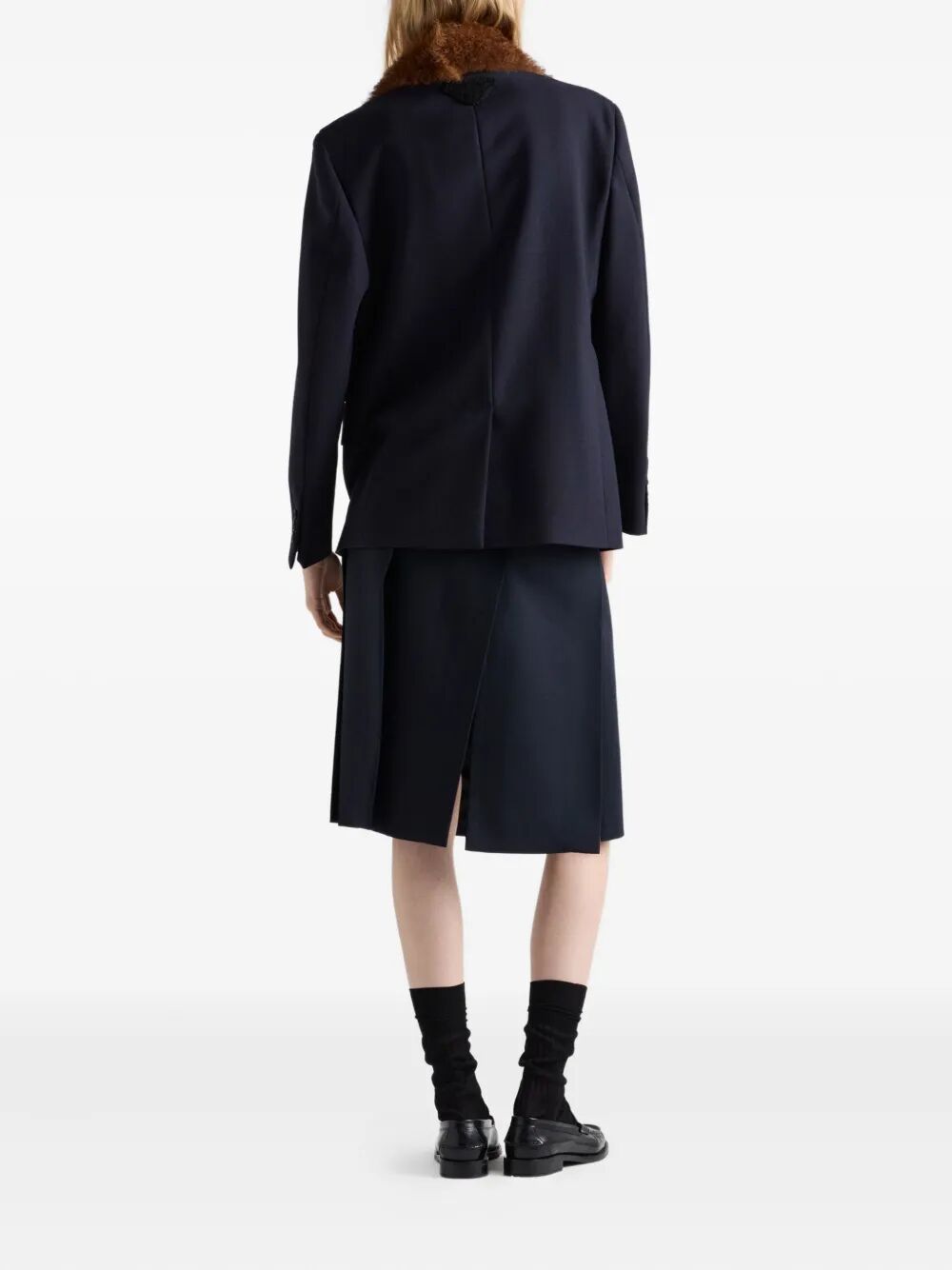 SLITED MIDI SKIRT