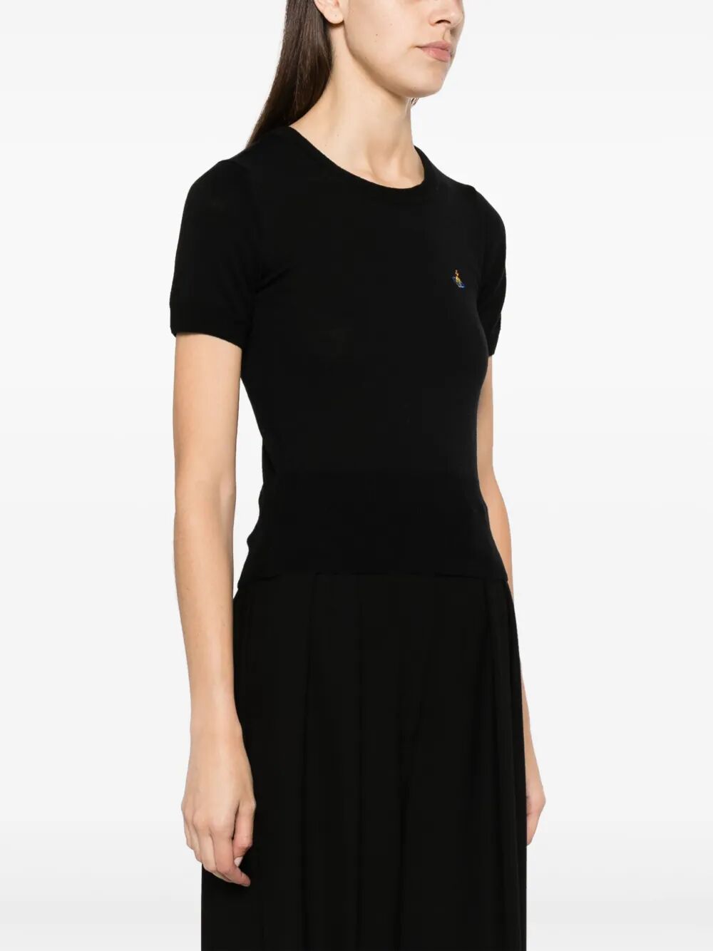 BEA KNITTED SHORT-SLEEVED TOP