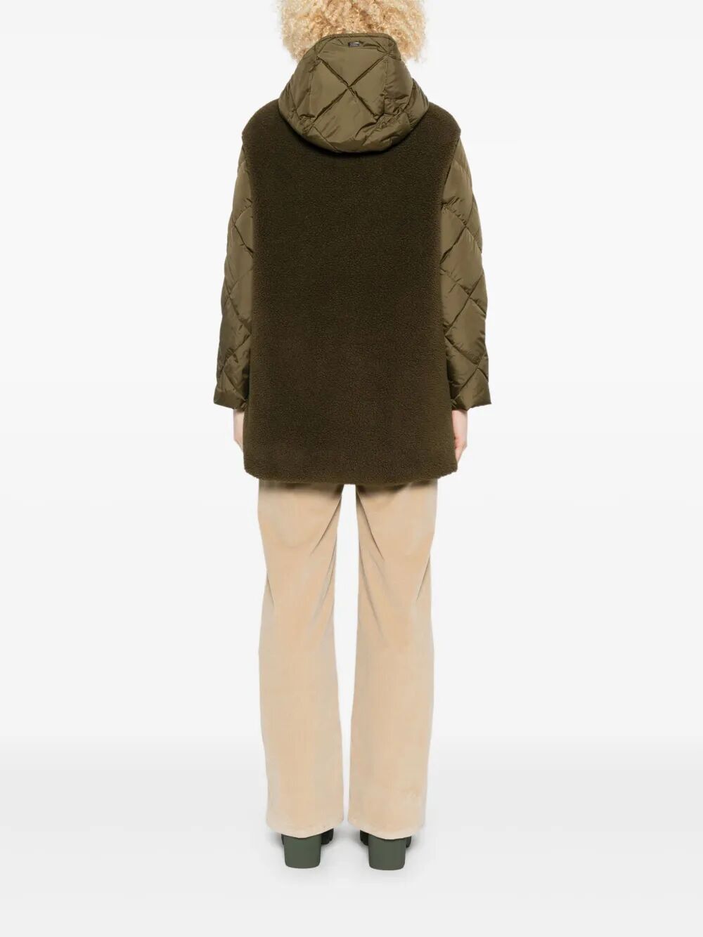 QUILTED FLEECE JACKET