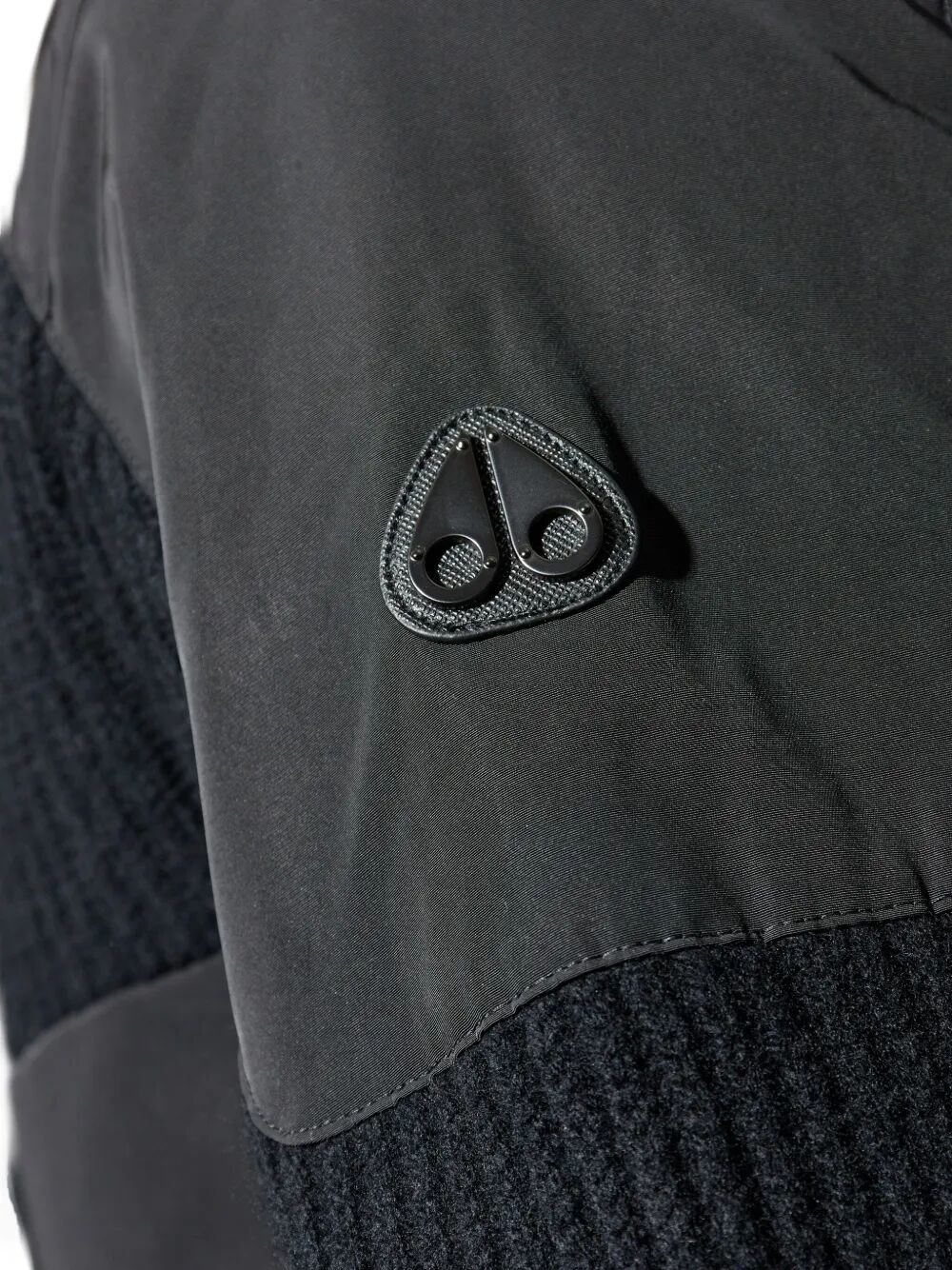 GLENVALE RIBBED-PANEL PADDED JACKET
