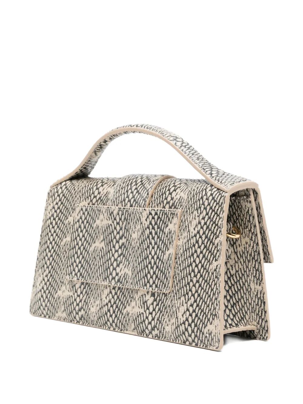 LE GRAND BAMBINO IN COBRA-EMBOSSED LEATHER