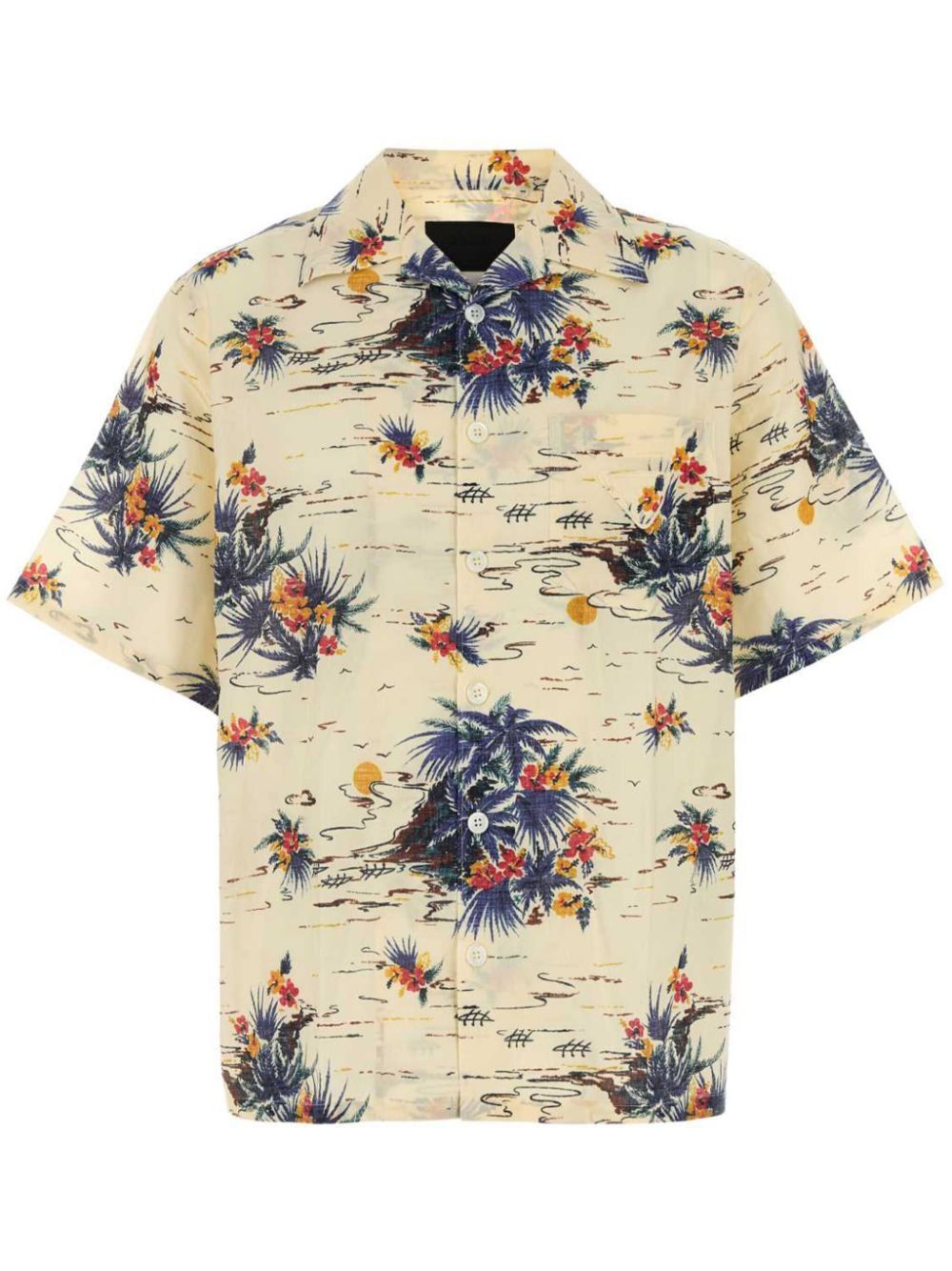 HAWAII BATISTA COTTON SHORT-SLEEVED SHIRT