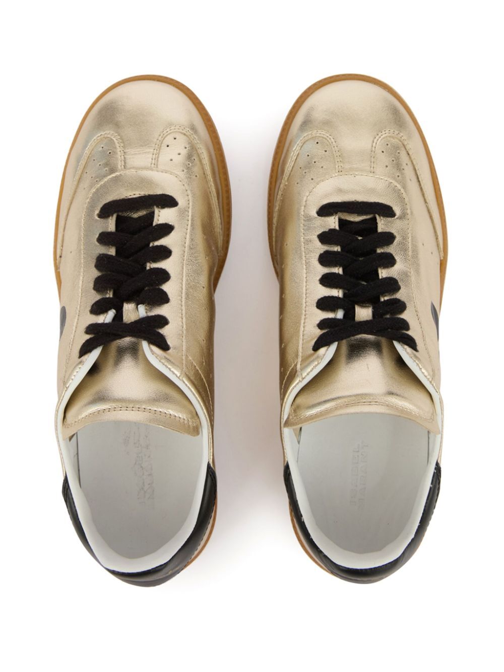 METALLIC LEATHER KAYCEE SNEAKERS