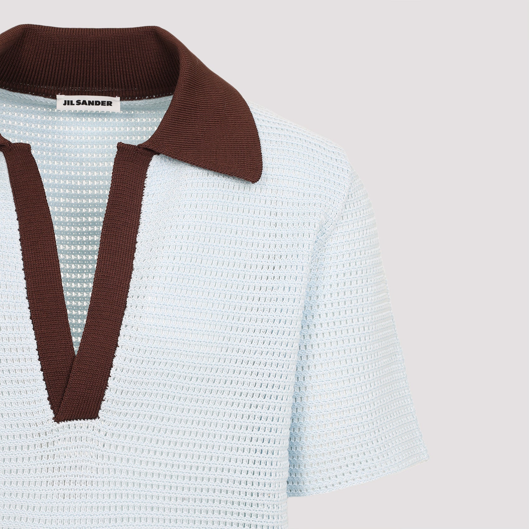 Short Sleeves Knit Polo