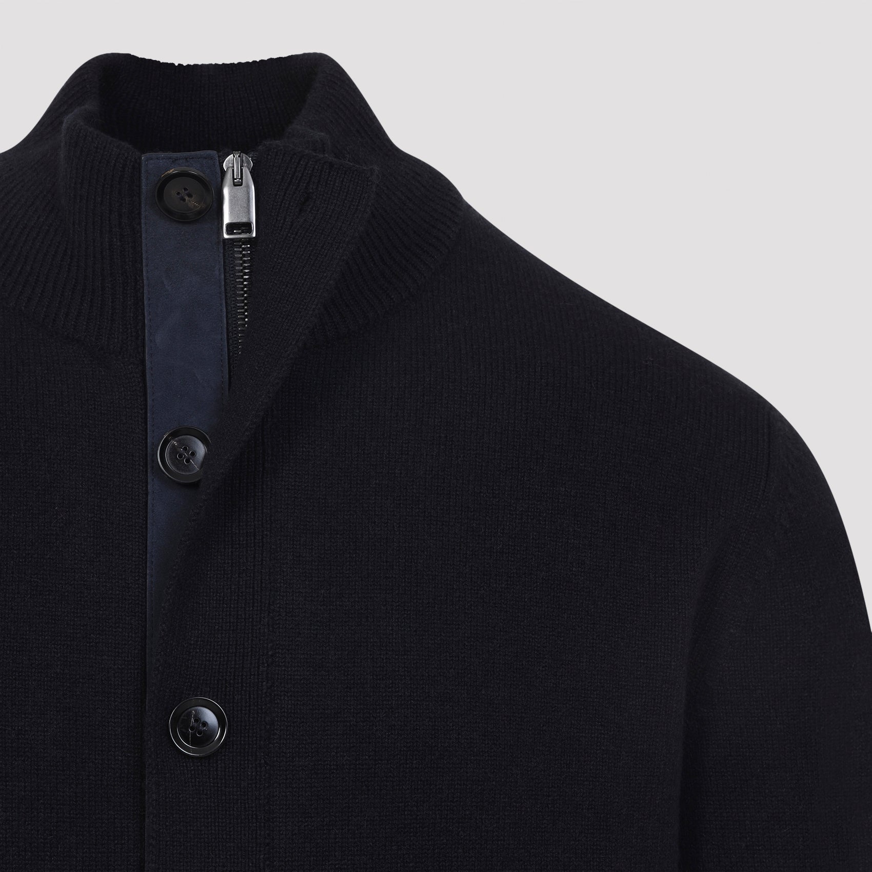Cashmere Zip Blouson