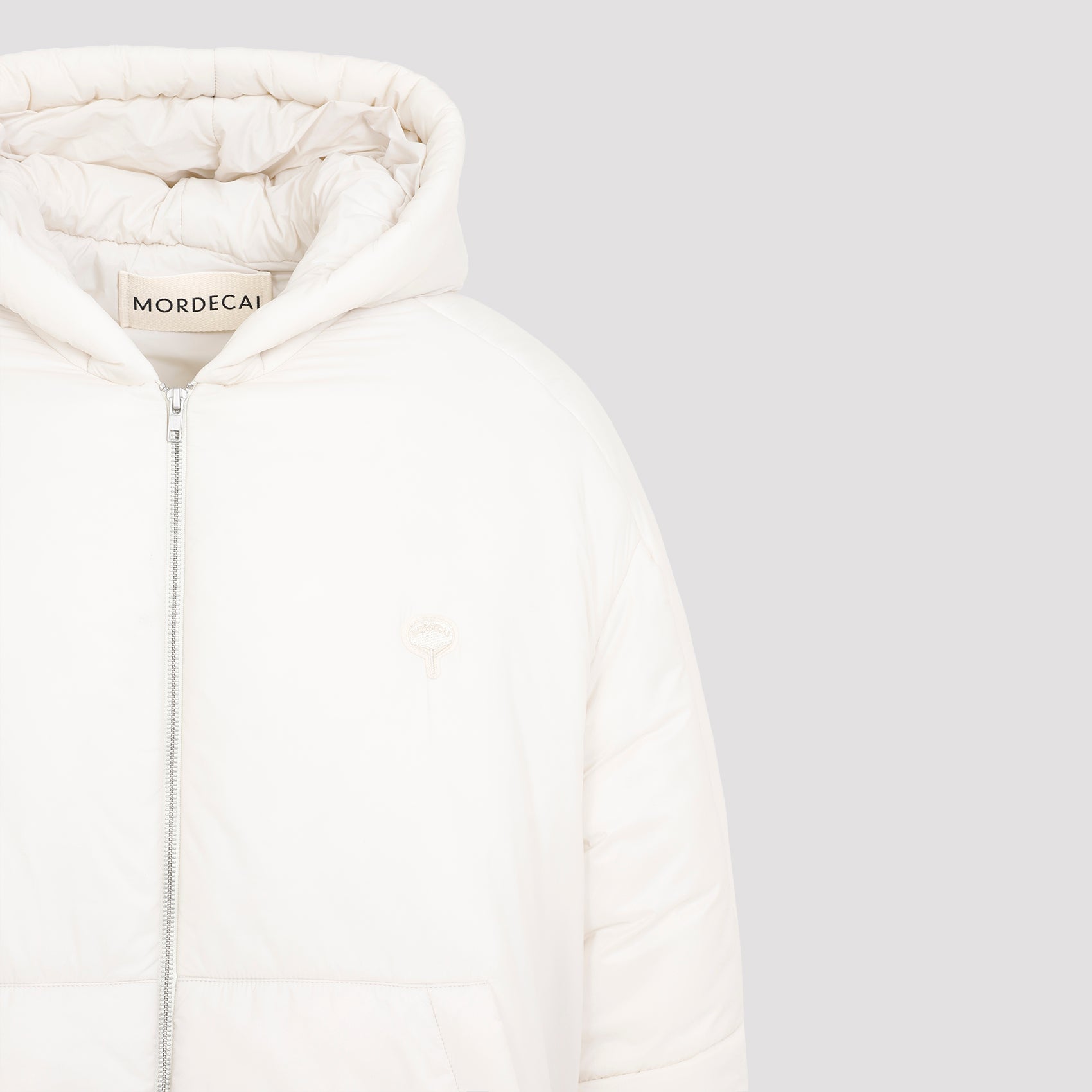 Padded Hooded Nylon Jacket