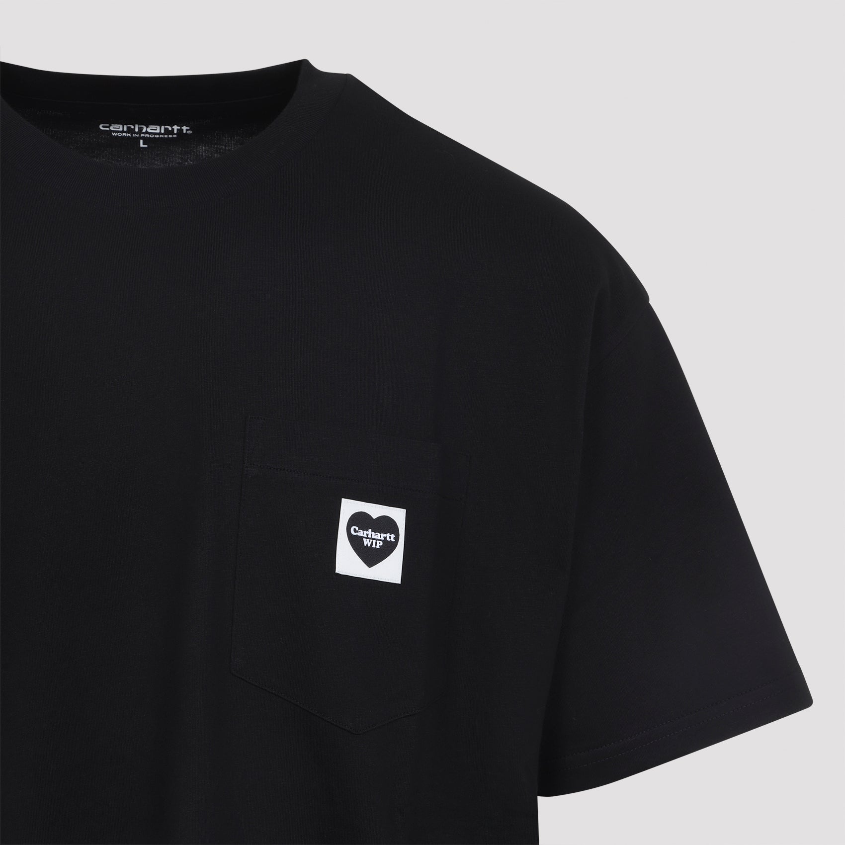 Short Sleeves Pocket Heart T-Shirt