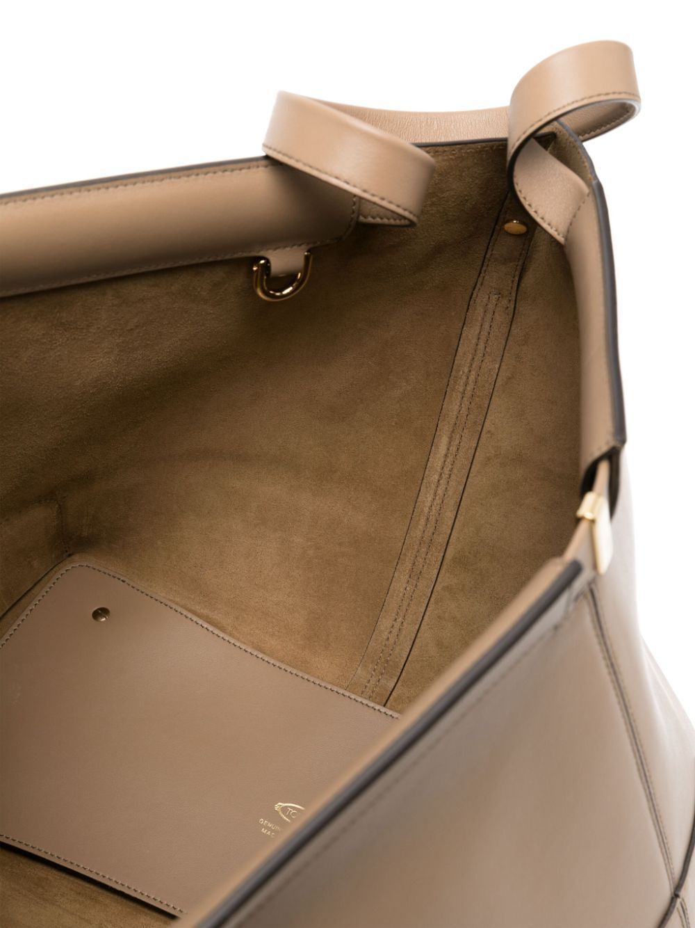 DI BAG FOLIO IN LEATHER MEDIUM-SMALL