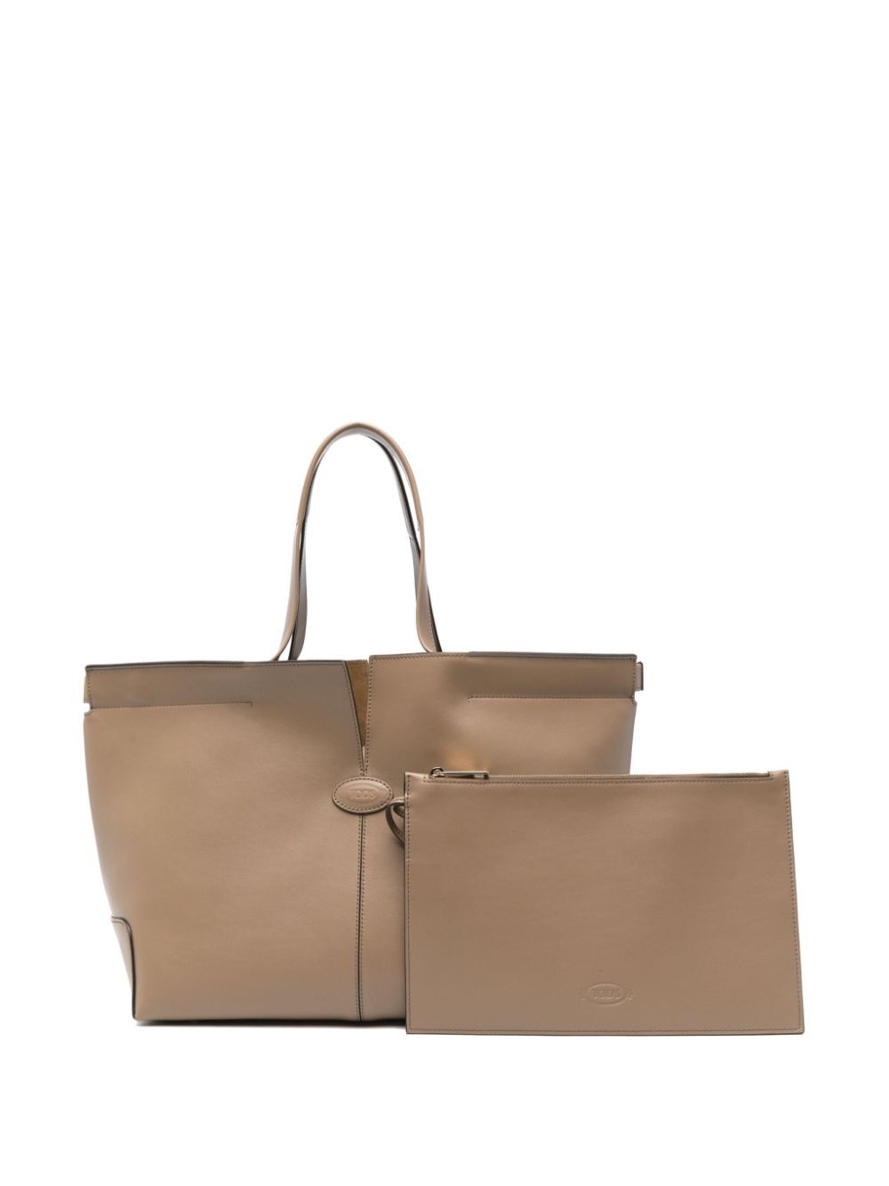 DI BAG FOLIO IN LEATHER MEDIUM-SMALL