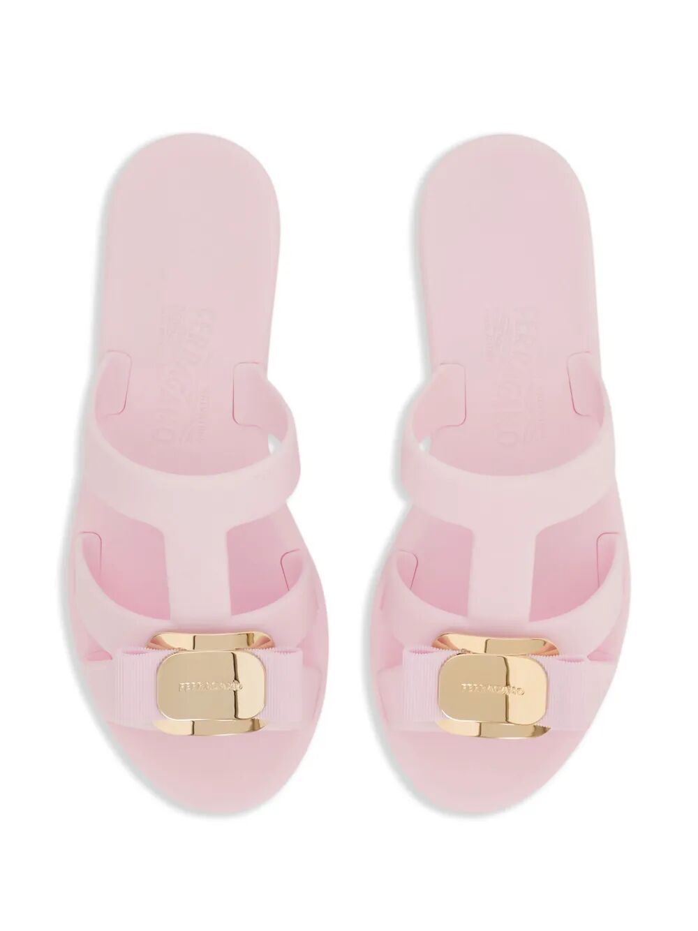 LILOU RUBBER SLIDES