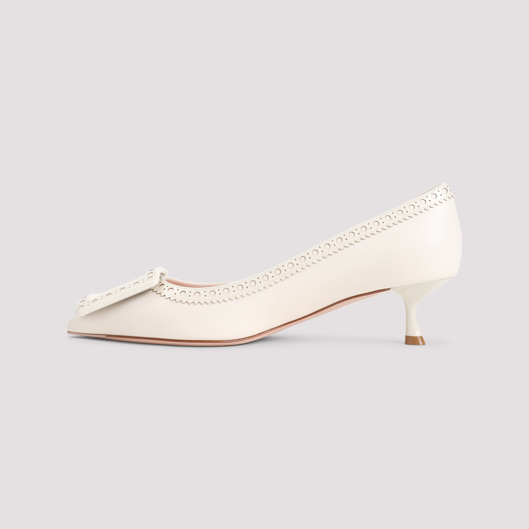 Viv In The City Perforated 45 Decollete Pumps