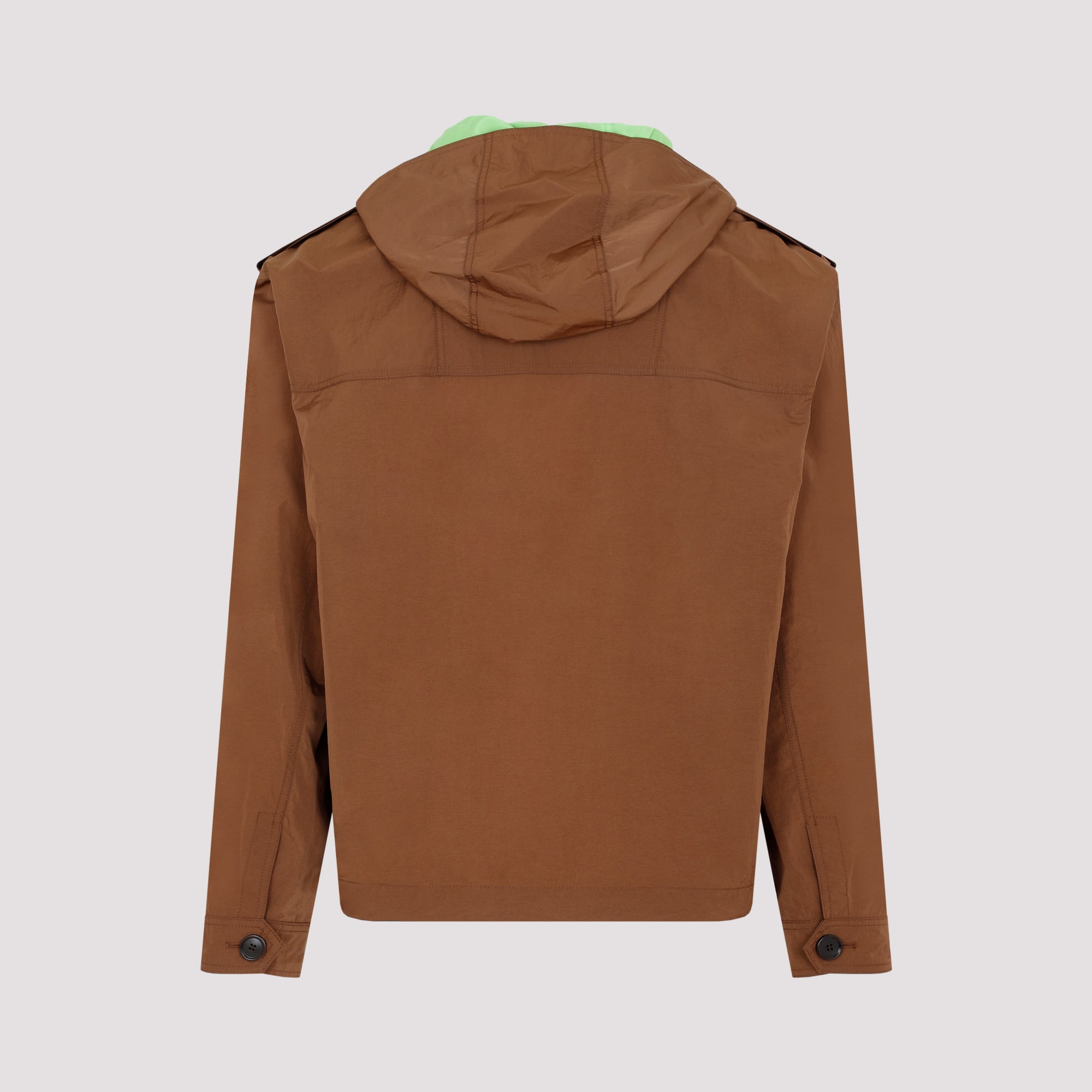 hooded anorak