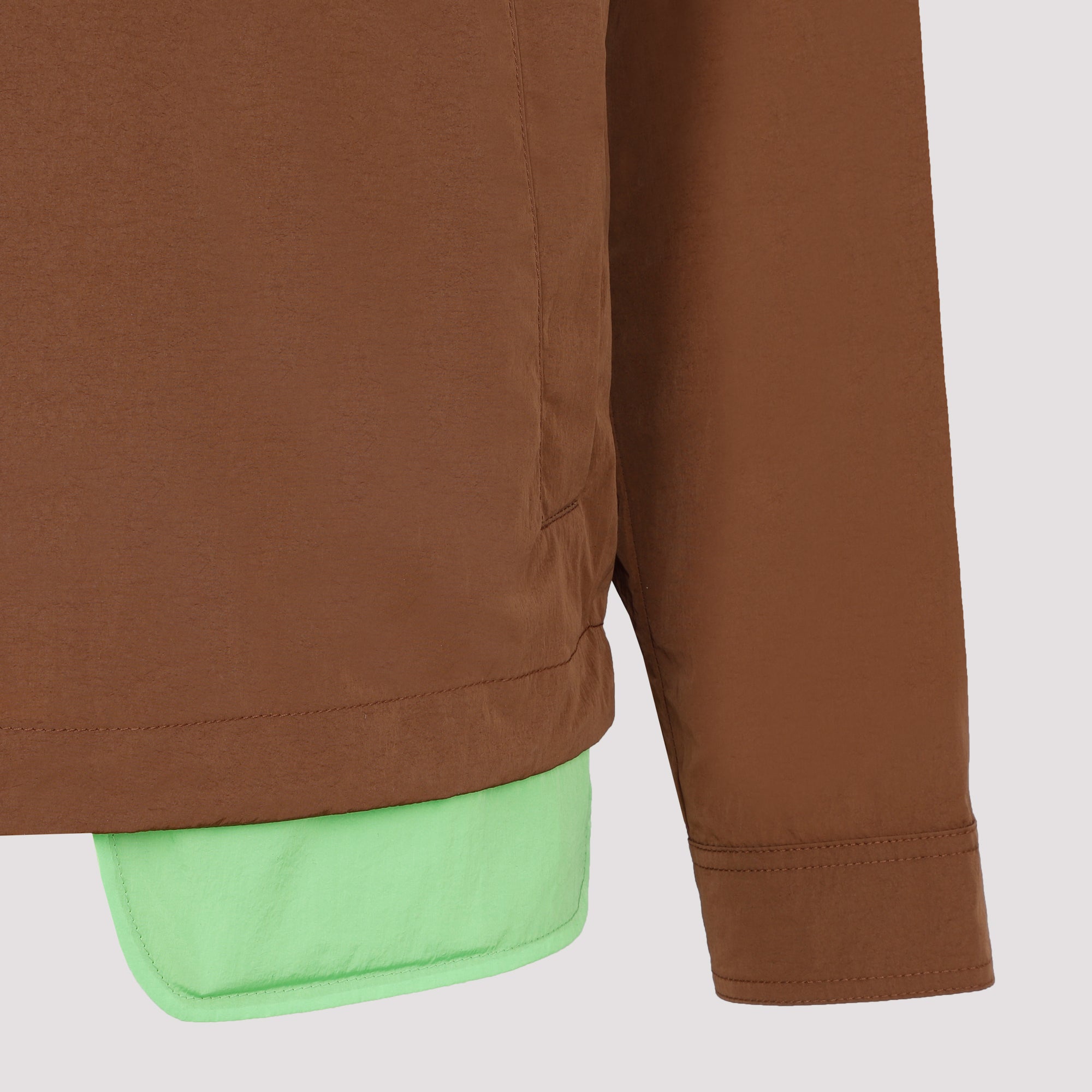 hooded anorak