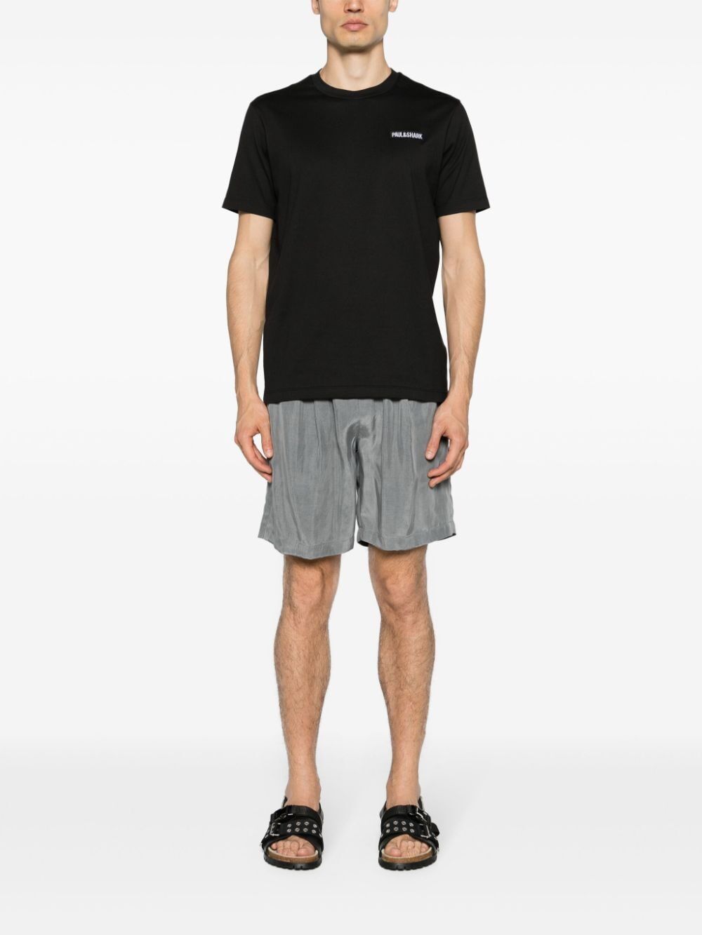 T-SHIRT LOGO RICAMATO