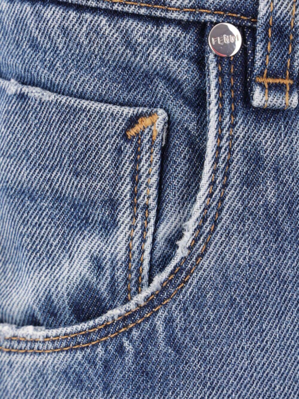 STRAIGHT-LEG JEANS