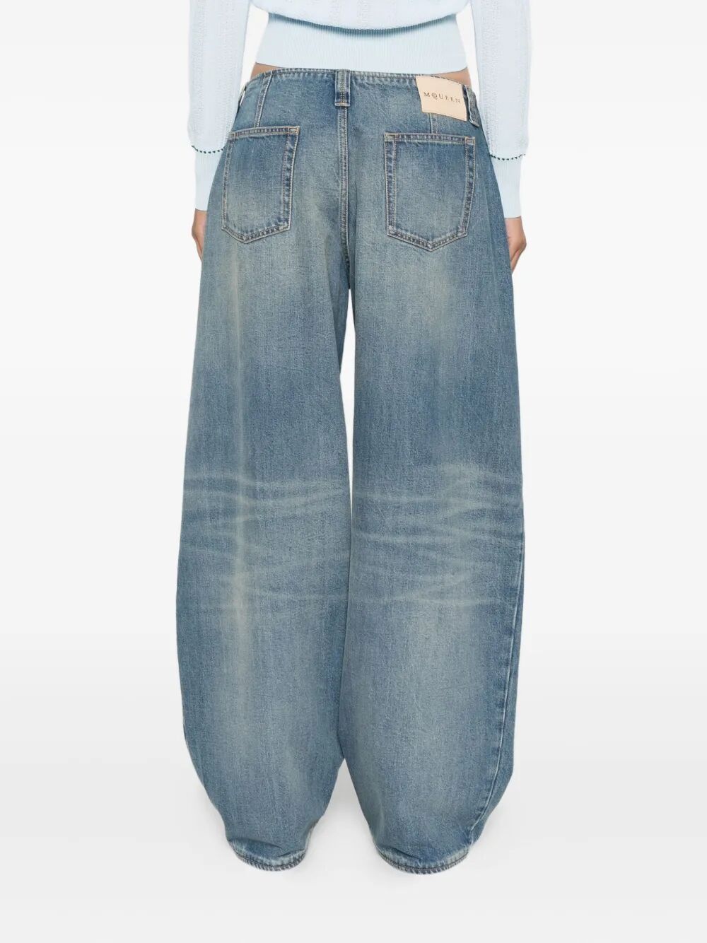 DENIM TROUSERS